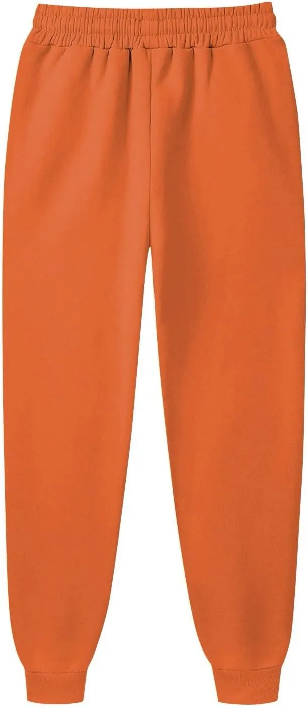 Baggy Sweatpants for Men Plus Size Drawstring Waist Fleece Lined Athletic Pants Workout Gym Joggers with Pockets