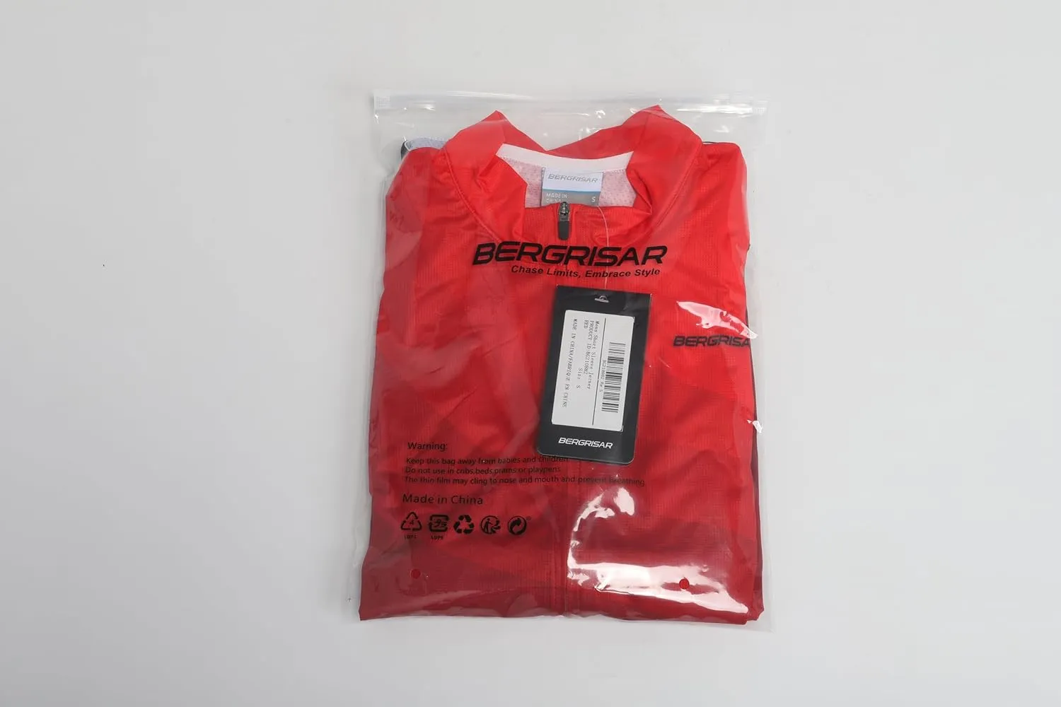 BERGRISAR Cycling Jersey Mens Bike Shirts Short Sleeve Bicycle Biking Clothes with Pockets Reflective