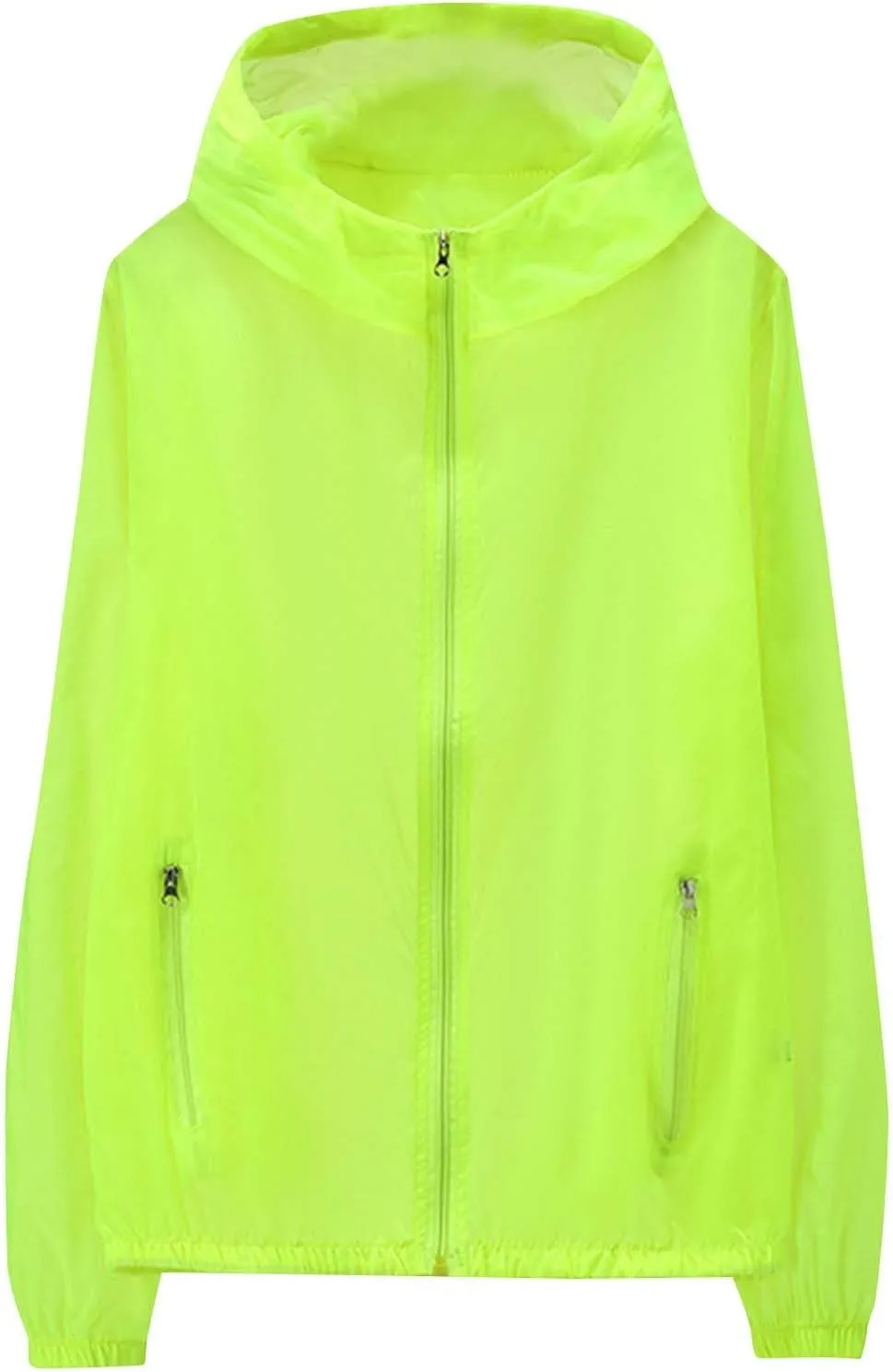 Cambkatl Men's Hoodie Sun Shirts Outdoor Thin Full Zip Rash Guard Shirts UV Sun Protection Lightweight Summer Fishing Jacket