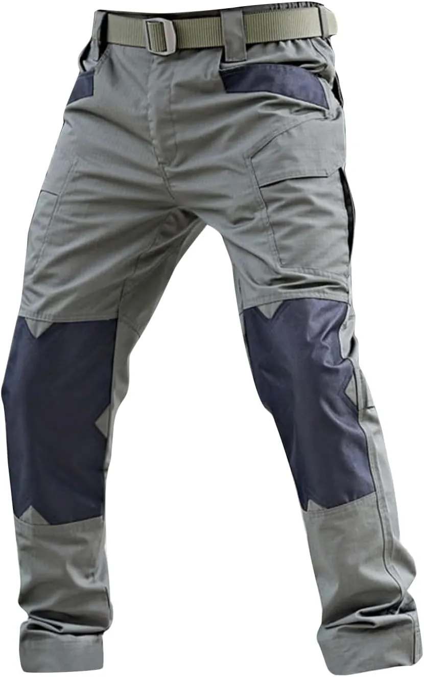 Cargo Pants for Men Big and Tall Casual Cargo Multi Pockets Stretch Work Tactical Hiking Pantalones De Hombre Trousers