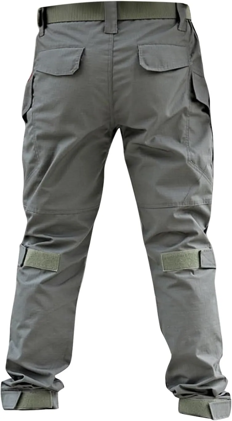 Cargo Pants for Men Big and Tall Casual Cargo Multi Pockets Stretch Work Tactical Hiking Pantalones De Hombre Trousers