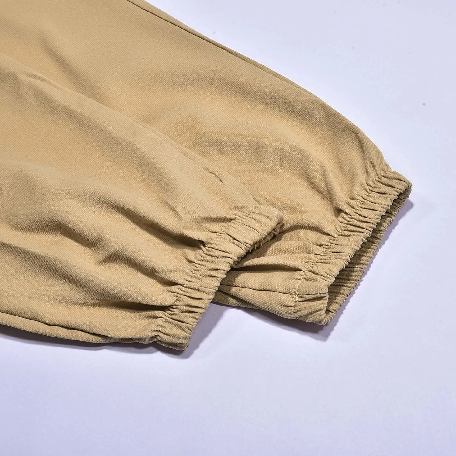 Cargo Pants for Men Slim Fit Solid Color Sweatpants Hiking Joggers Lightweight Multi Pockets Fashion Casual Trousers