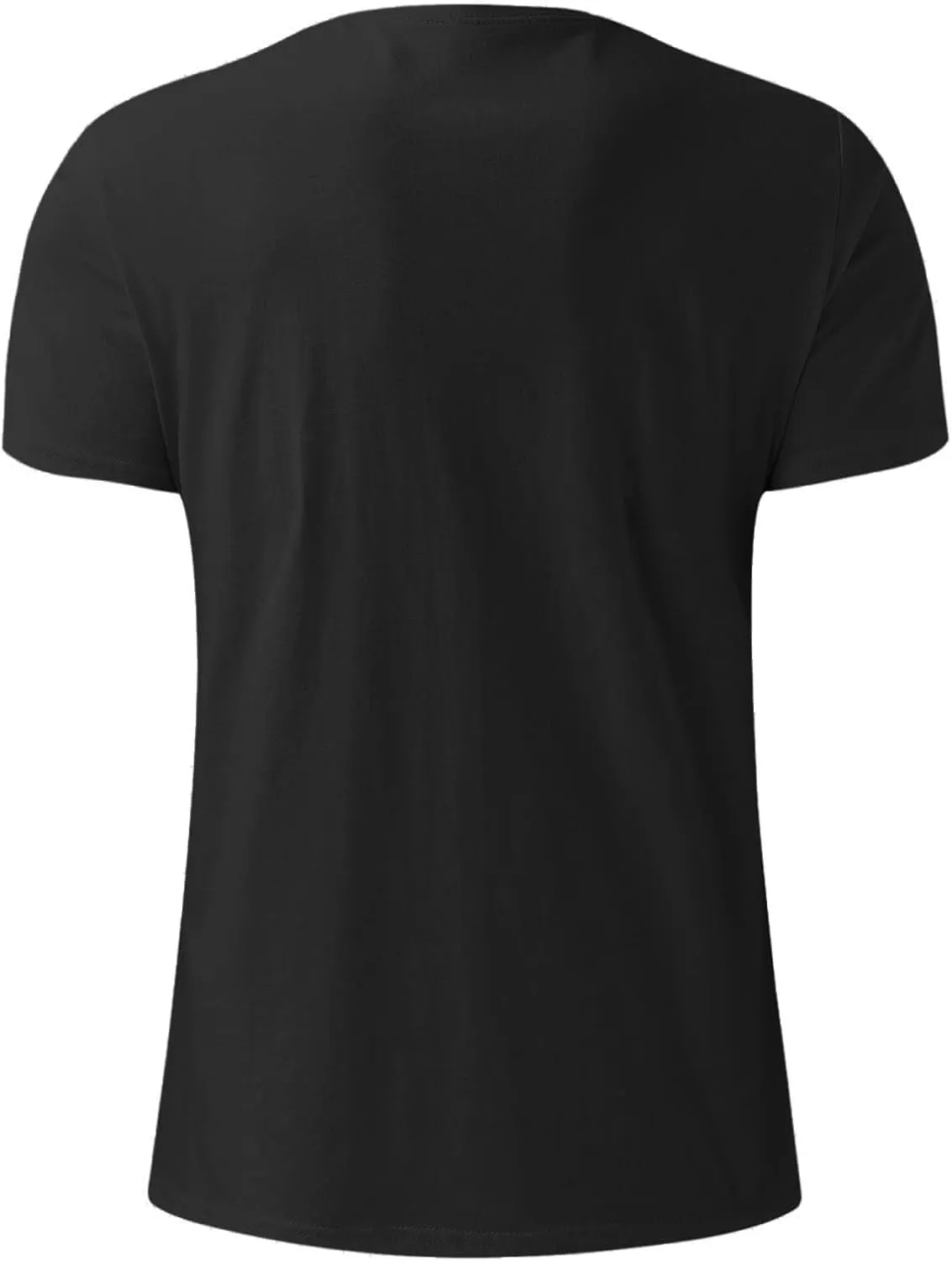 Coconut Tree Print Mens Basic Summer Crewneck T-Shirts - Pullover Loose Short Sleeve Casual Gym Workout Tee Shirt