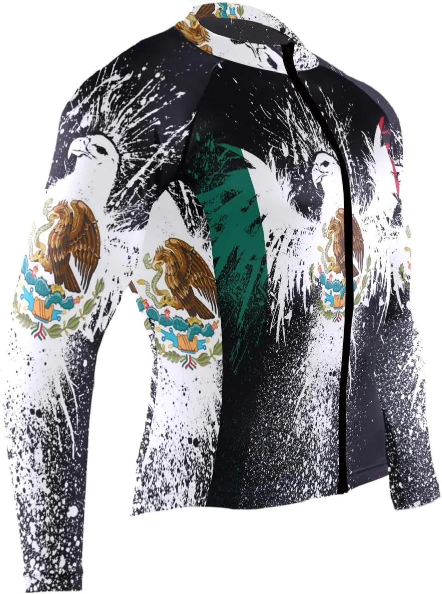 Cycling Jersey Men Long Sleeve Tops Bike Shirts Bicycle Clothes Jacket