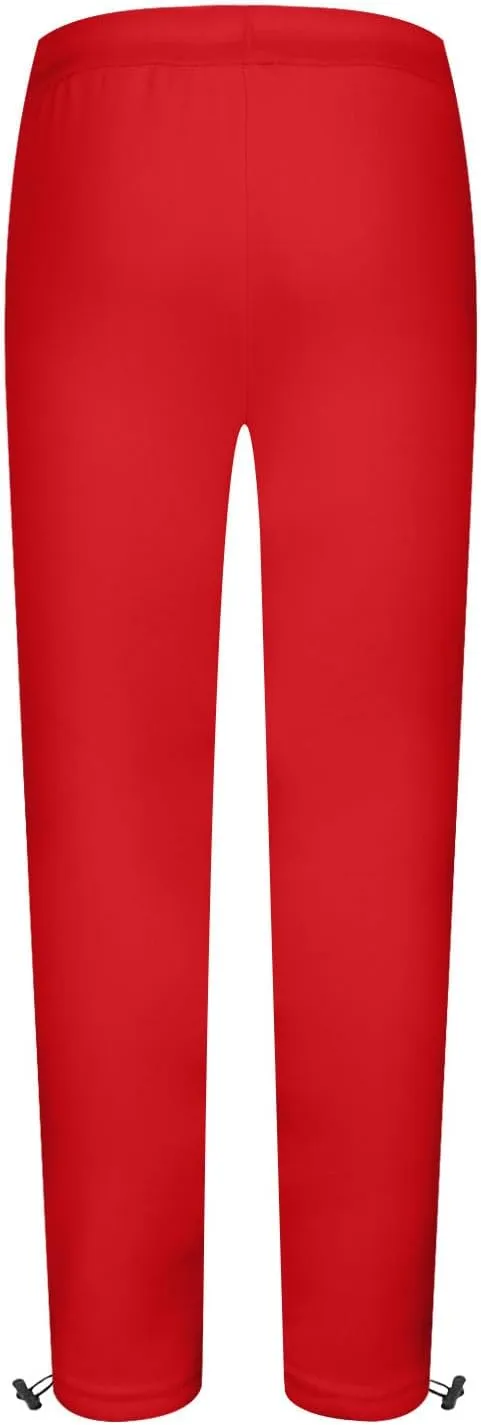 Finelylove Sweatpants for Men Open Bottom Fleece Sweat Pants Jogger Lightweight Straight Lounge Pants Workout Yoga Pants
