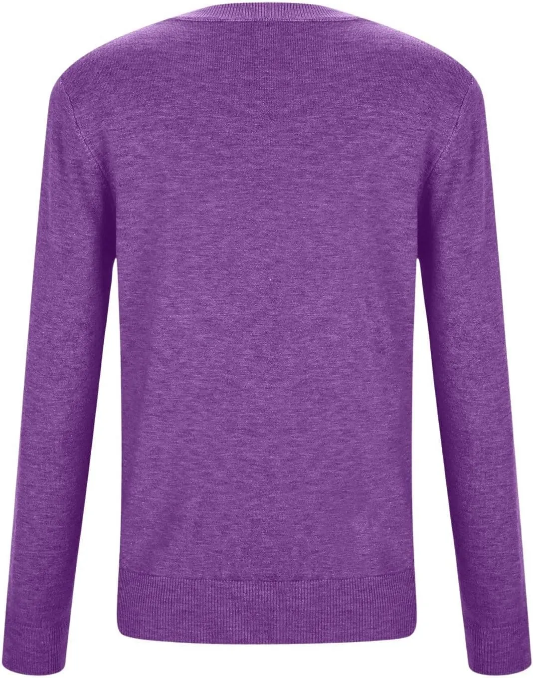 iLH Sweater for Women 2024 Fall Winter Merino Sweaters Long Sleeve Crew Neck Lightweight Shirt Cozy Knit Pullover Tops