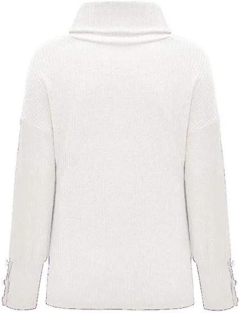 iLH Sweaters for Women Oversized Turtleneck Sweater Casual Cable Knit Pullover Tops Fall Winter Trendy Chunky Shirts