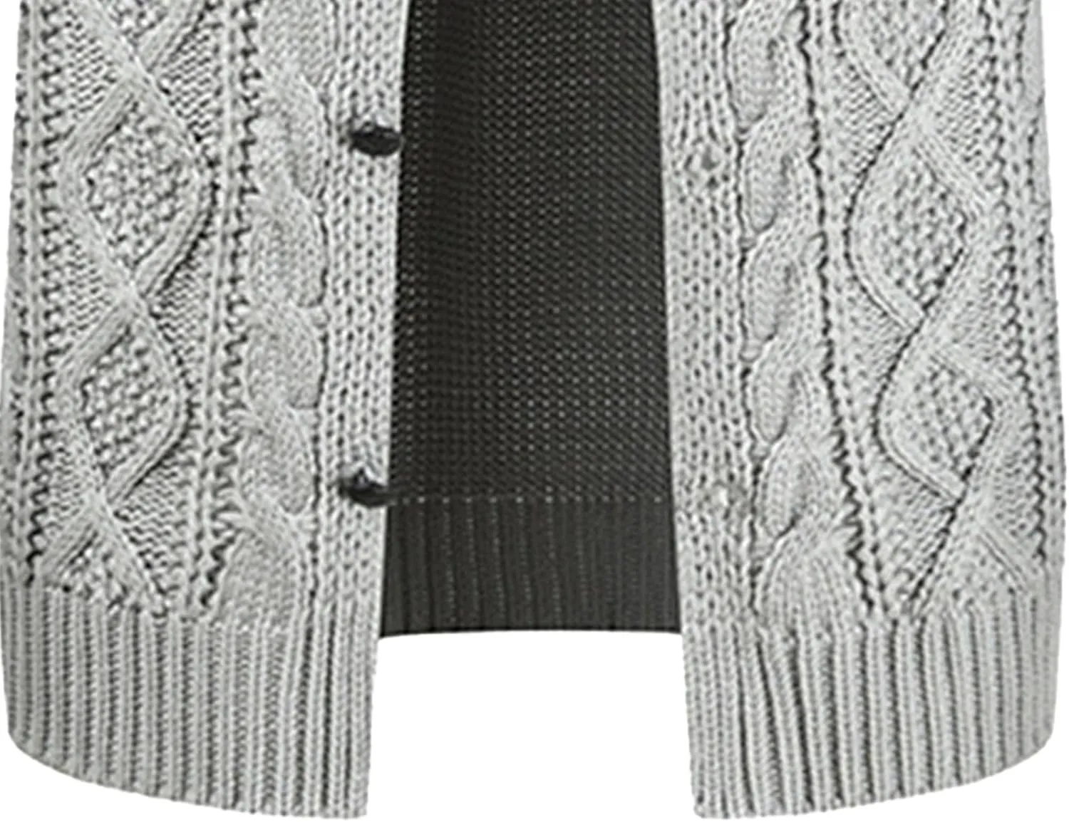 JEShifangjiusu Men'S Cardigan Sweaters Wool Blend V Neck Button Down Sweaters Casual Long Sleeve Shawl Collar Overcoat