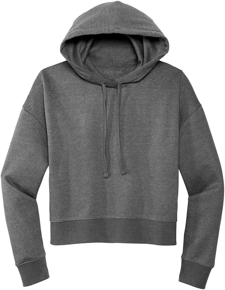 Joe's USA Ladies Fleece Pullover Cropped Hoodies in XL-4XL