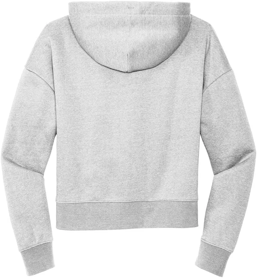 Joe's USA Ladies Fleece Pullover Cropped Hoodies in XL-4XL