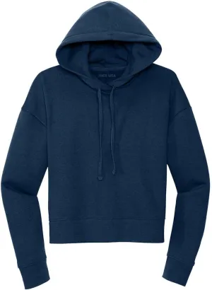 Joe's USA Ladies Fleece Pullover Cropped Hoodies in XL-4XL