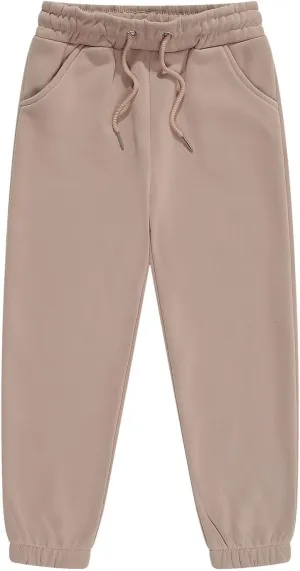 Kids Boys Jogger Pants Toddler Boys' Drawstring Elastic Waist Cotton Solid Pants Casual Sweatpants 1PCS Set
