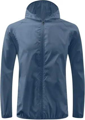 Lightweight Waterproof Jacket for Women Hooded Shirt Sun Protection Long Sleeve Sport Hiking Outdoor Windbreaker