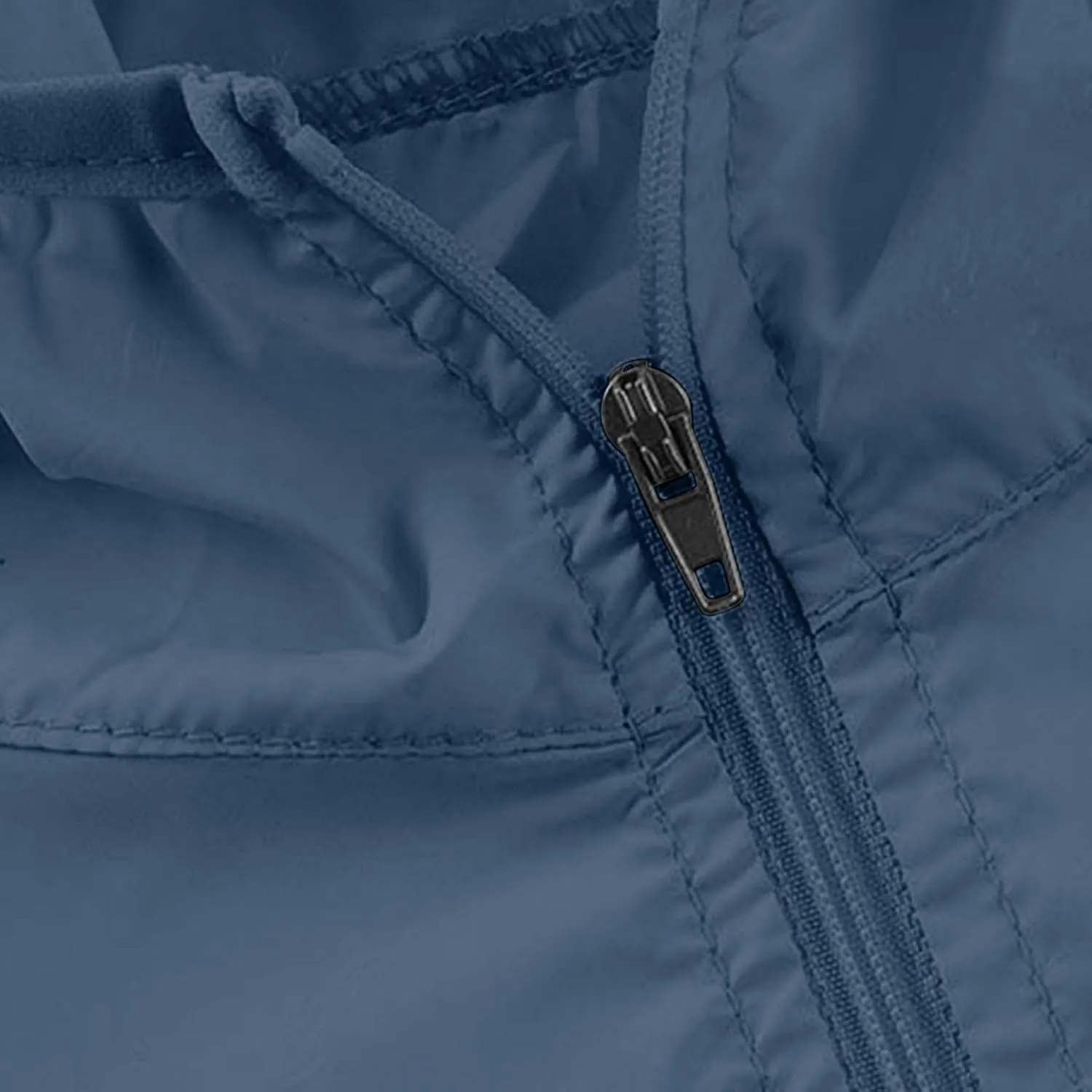 Lightweight Waterproof Jacket for Women Hooded Shirt Sun Protection Long Sleeve Sport Hiking Outdoor Windbreaker