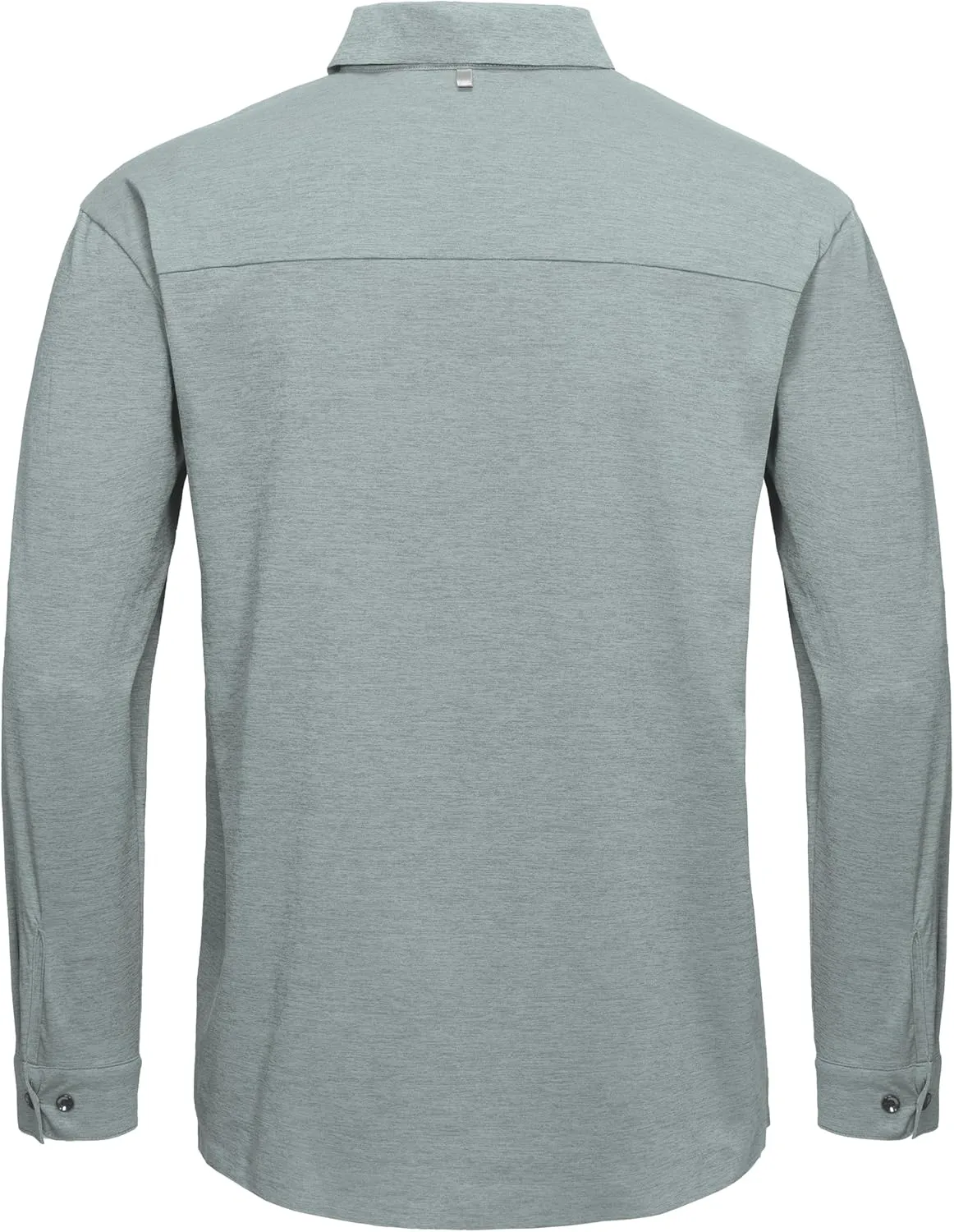 Little Donkey Andy Men's UPF 50  UV Protection Shirts, Cooling Quick-Dry Performance Fishing Shirts for Outdoor