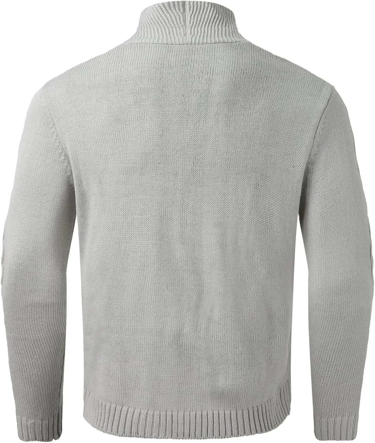 Men Cable Knit Cardigan Sweater Plus Size Chunky Thermal Shawl Collar Button Up Jacket Long Sleeve Casual Knitwear