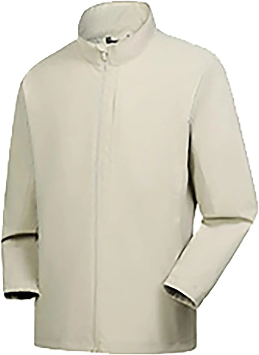 Men Lightweight Softshell Jacket Oversize Zip Up Stand Collar Waterproof Windbreaker Travel Hiking Winter Warm Coat