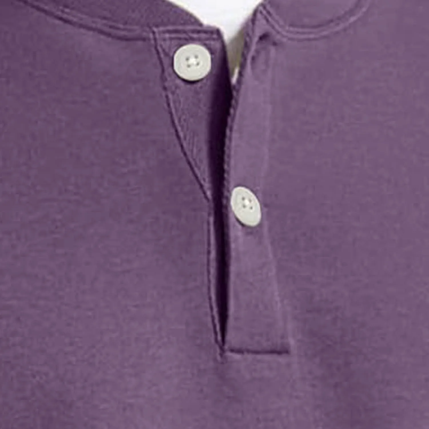 Mens Casual Long Sleeve Shirts Fashion Button Down V Neck Sweatshirts Solid Color Long Sleeve Tops with Pocket