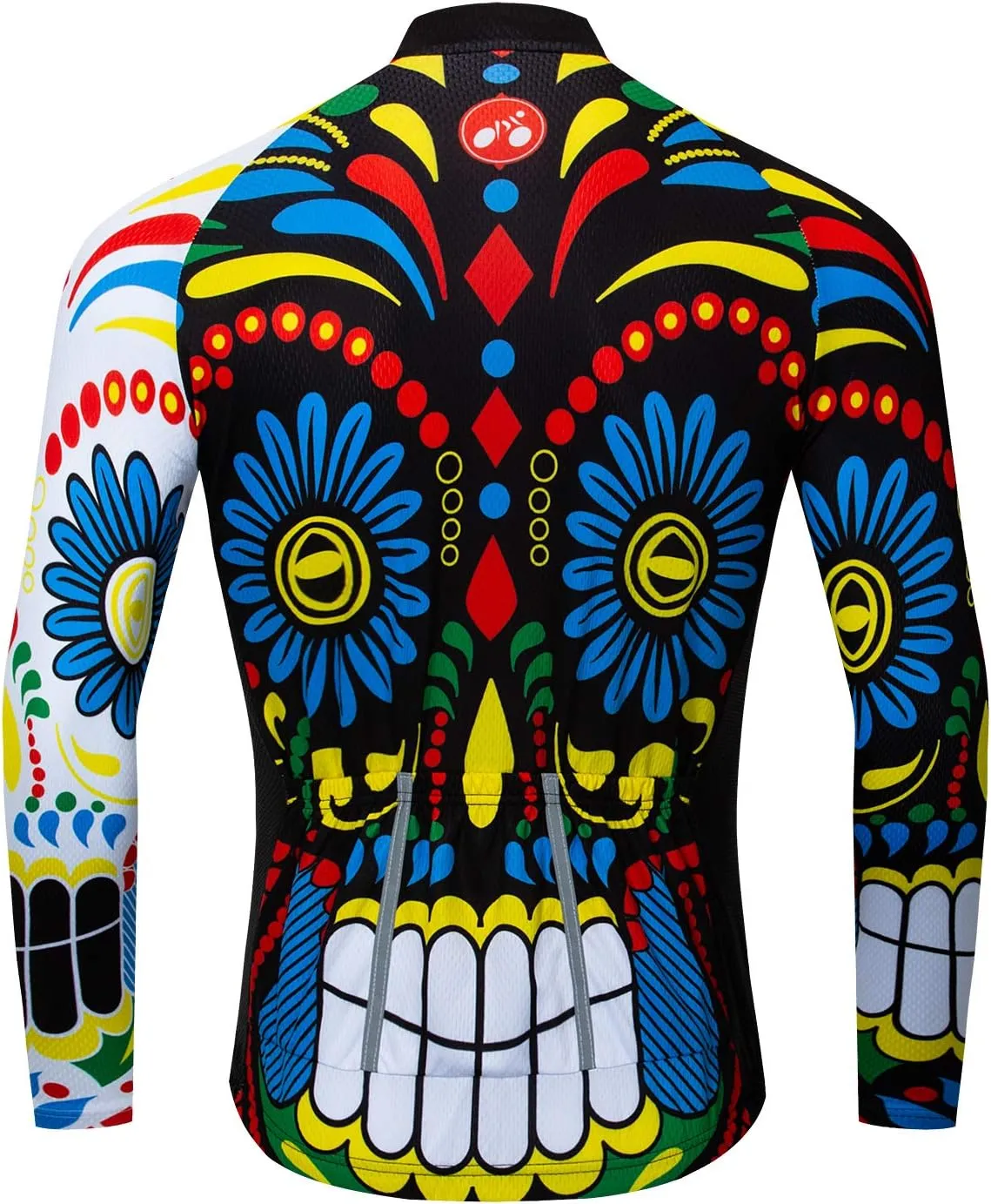 Men's Cycling Jersey Long Sleeve Winter Thermal Fleece Bike Shirts Bicycle Clothing
