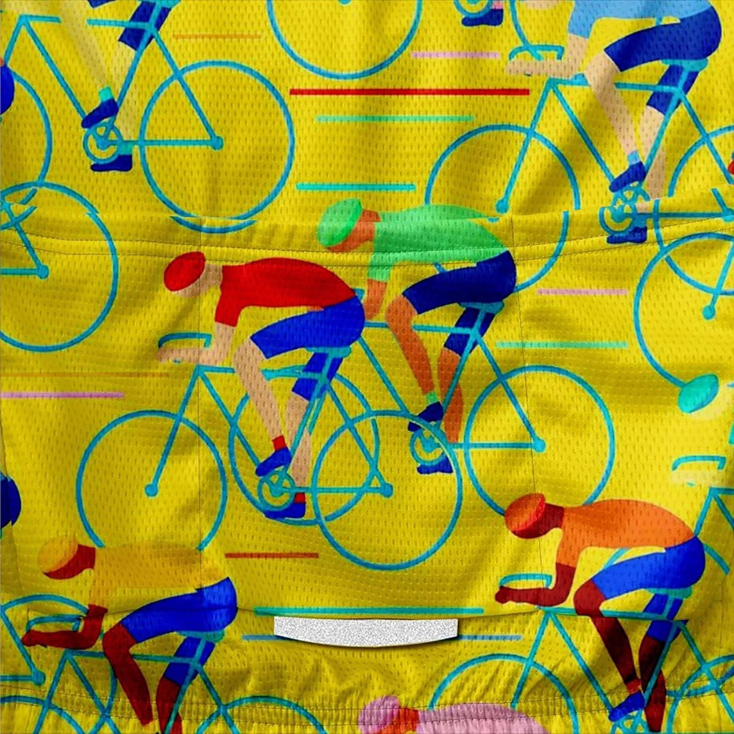 Men's Cycling Jerseys Tops Biking Shirts Short Sleeve Bike Clothing Full Zipper Bicycle Jacket with Pockets