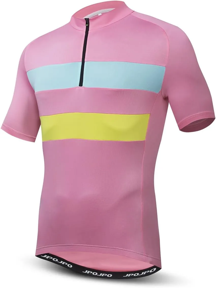 Men's Cycling Jerseys Wolf Print Bicycle Shirts Summer Road Bike Clothes Quick Dry Breathable