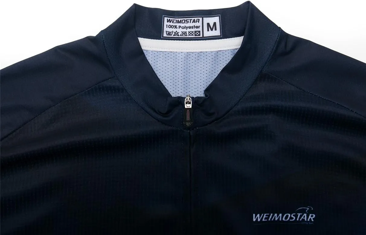 Men's Cycling Jerseys Wolf Print Bicycle Shirts Summer Road Bike Clothes Quick Dry Breathable