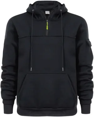 Mens Hoodies Pullover 2024 Fall Hooded Sweatshirt Quarter Zipper Drawstring Hoodie Outdoor Casual Half Zip Sweatshirts