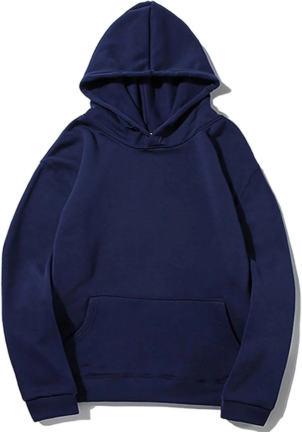 Men's Jogging Tracksuit 2 Piece Outfits Plus Size Casual Athletic Sweatshirt Sweatpants Sets Plain Running Hoodie Set