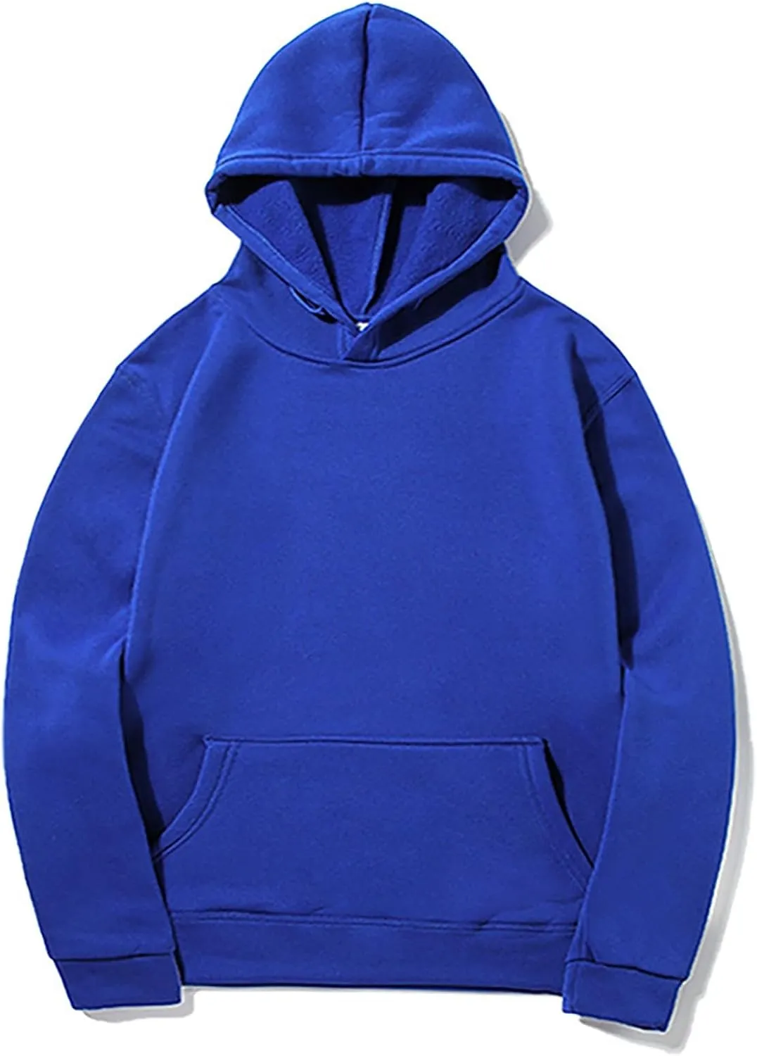 Men's Jogging Tracksuit 2 Piece Outfits Plus Size Casual Athletic Sweatshirt Sweatpants Sets Plain Running Hoodie Set