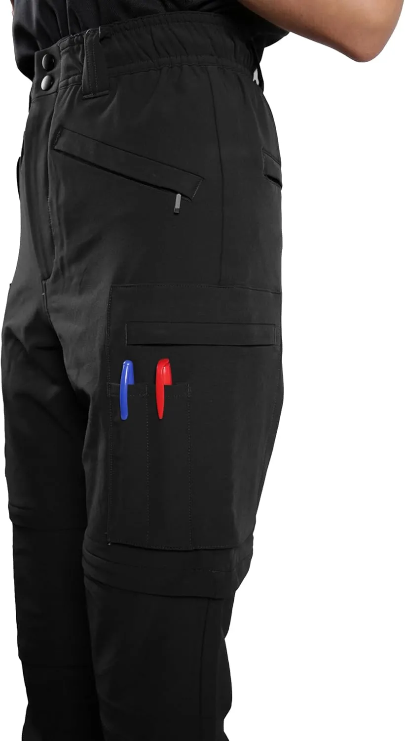 Men’s Tactical Convertible Pants – Water Repellent, Moisture Wicking, Zip Off Legs, Quick Dry, Lightweight Outdoor Pant