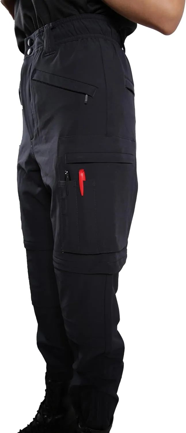 Men’s Tactical Convertible Pants – Water Repellent, Moisture Wicking, Zip Off Legs, Quick Dry, Lightweight Outdoor Pant