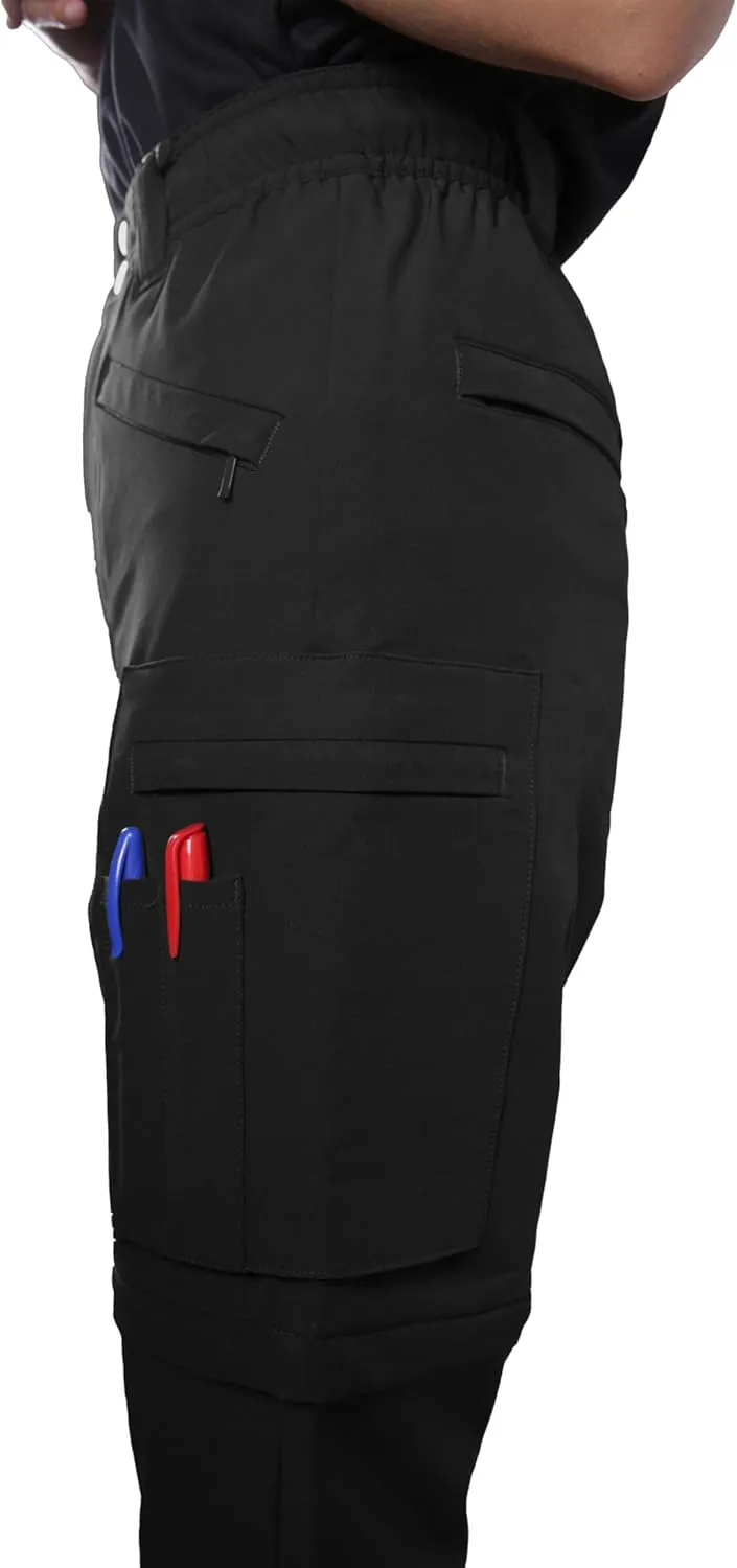Men’s Tactical Convertible Pants – Water Repellent, Moisture Wicking, Zip Off Legs, Quick Dry, Lightweight Outdoor Pant