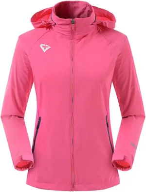 Outdoor Jacket Waterproof Windbreaker Hooded Active Windproof Sportswear Jackets Lightweight Rain Coat