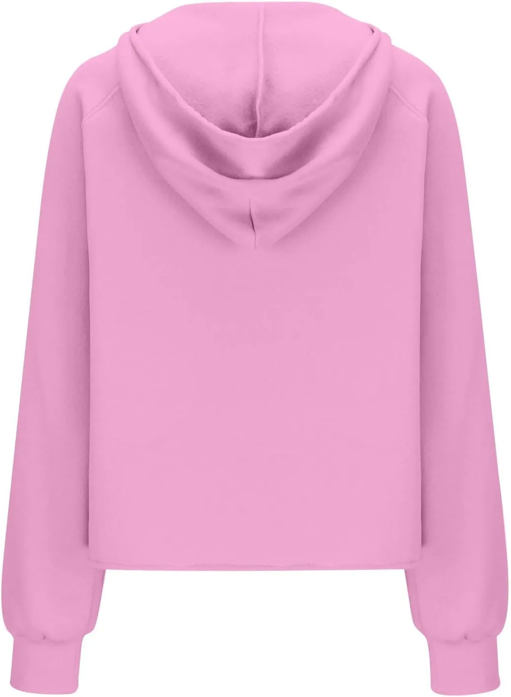 Oversized Sweatshirt for Women Fleece Lined Cropped Hoodies Half Zip Pullover Long Sleeve Workout Sweatshirt Pockets