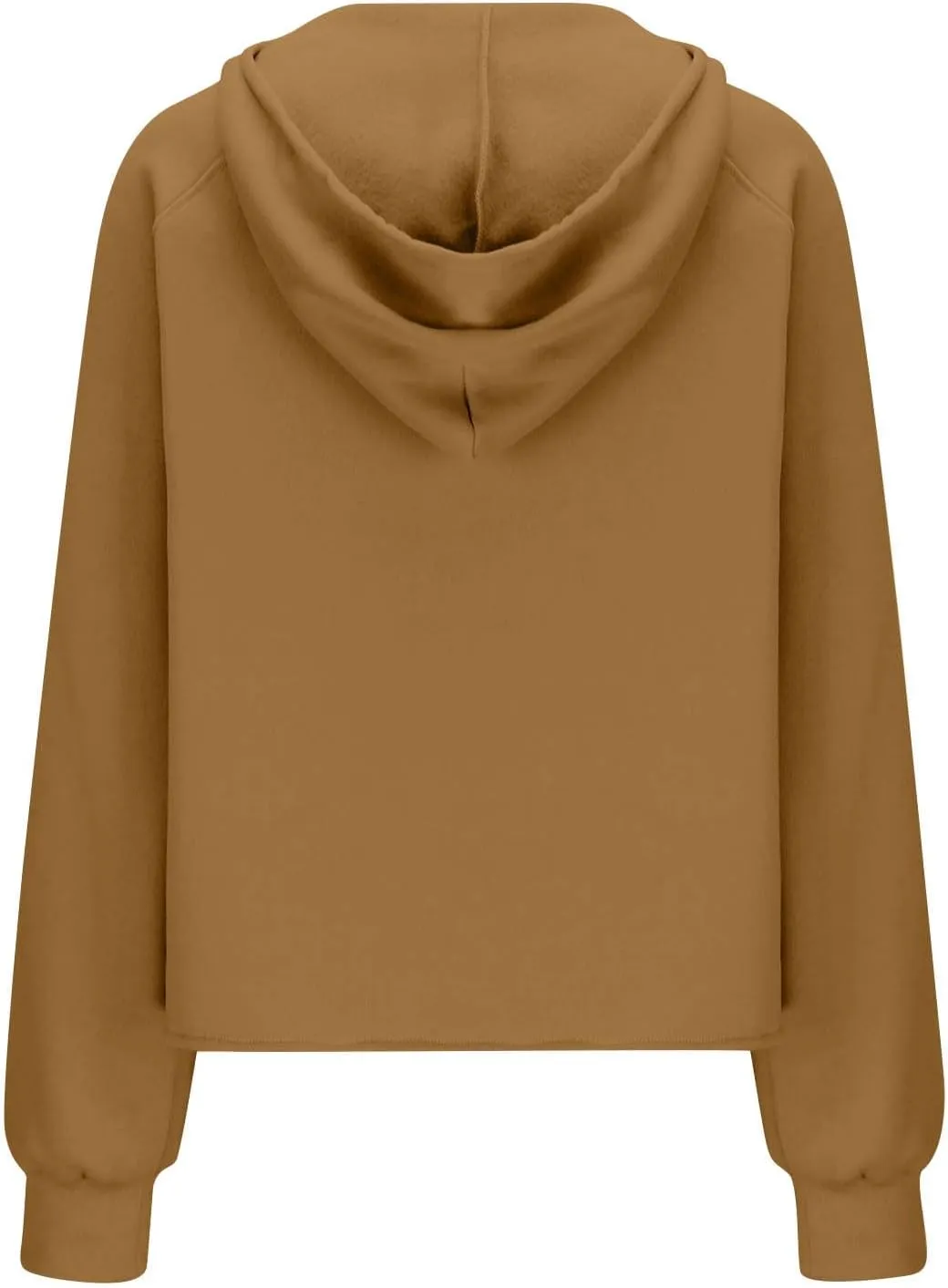Oversized Sweatshirt for Women Fleece Lined Cropped Hoodies Half Zip Pullover Long Sleeve Workout Sweatshirt Pockets