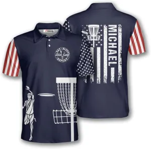 PRIMESTY Personalized Disc Golf Shirts for Men- Custom Disc Golf Jerseys for Teams- Disc Golf Shirts Men's Polo