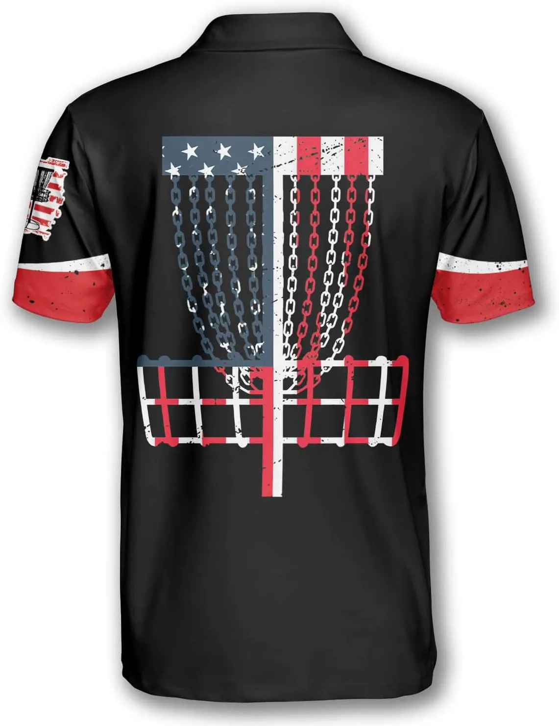 PRIMESTY Personalized Disc Golf Shirts for Men- Custom Disc Golf Jerseys for Teams- Disc Golf Shirts Men's Polo