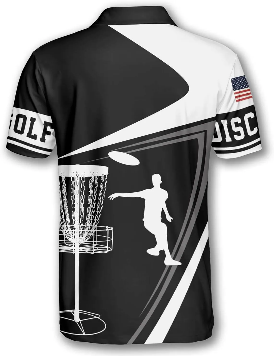 PRIMESTY Personalized Disc Golf Shirts for Men- Custom Disc Golf Jerseys for Teams- Disc Golf Shirts Men's Polo