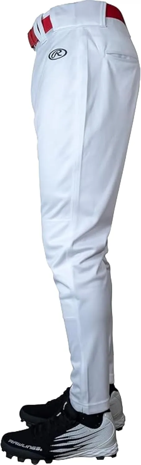 Rawlings Boys' Launch Series Baseball Pants | Tapered Jogger Fit | Youth Sizes | Solid | Multiple Colors