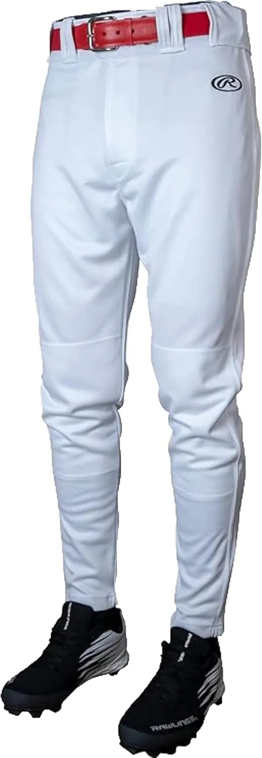 Rawlings Boys' Launch Series Baseball Pants | Tapered Jogger Fit | Youth Sizes | Solid | Multiple Colors