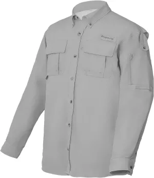 Riverruns UPF 50  Men's Fishing Shirts Long Sleeve UV Protection Shirts Water-Repellent for Hiking, Fishing, Camping