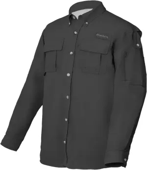 Riverruns UPF 50  Men's Fishing Shirts Long Sleeve UV Protection Shirts Water-Repellent for Hiking, Fishing, Camping