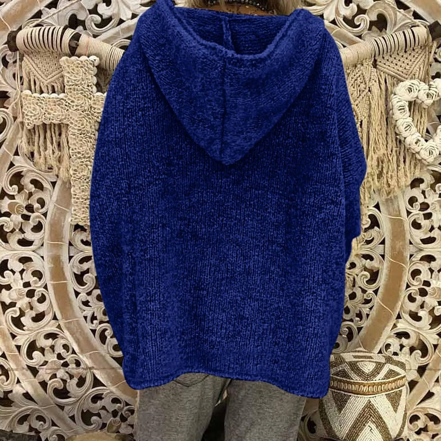 SHAOBGE Womens Sweaters Chenille Womens Sweater V Neck Long Sleeve Tops Women Women'S Knitted Striped Sweater