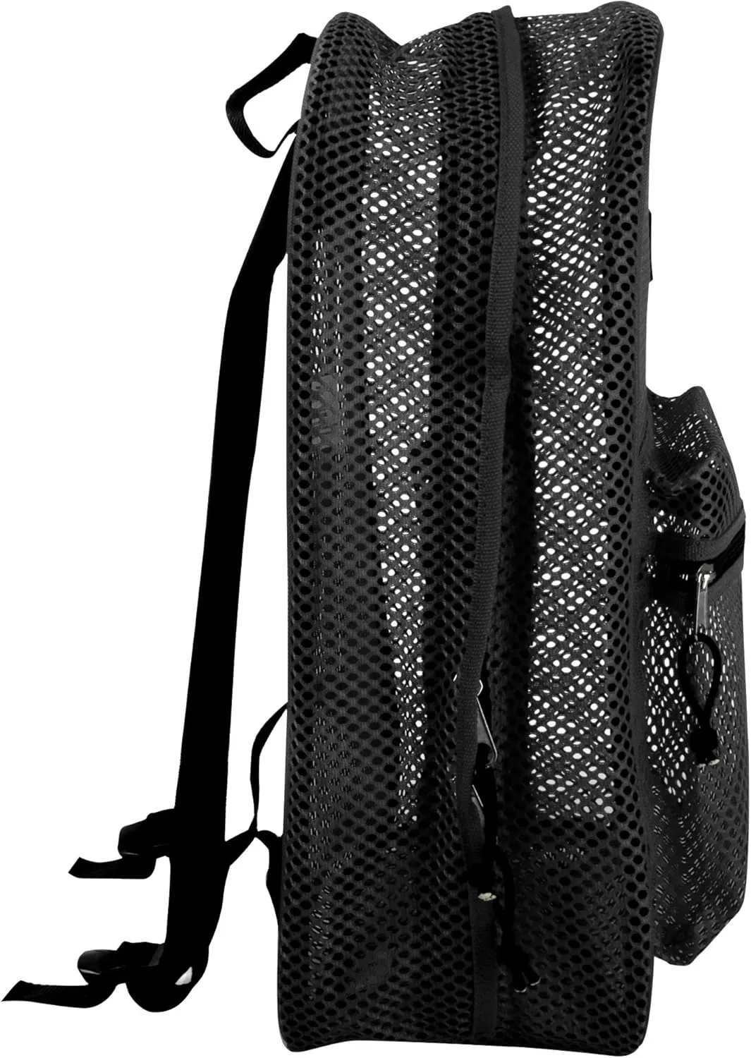Summit Ridge Mesh Backpacks for Kids, Adults, School, Beach, and Travel, Colorful Transparent Mesh Backpacks with Padded Straps