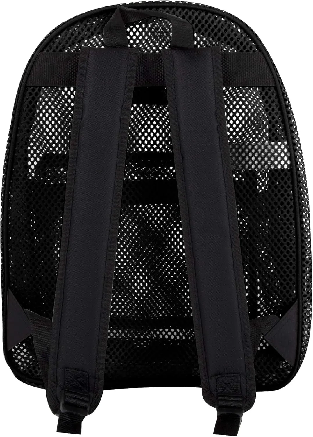 Summit Ridge Mesh Backpacks for Kids, Adults, School, Beach, and Travel, Colorful Transparent Mesh Backpacks with Padded Straps