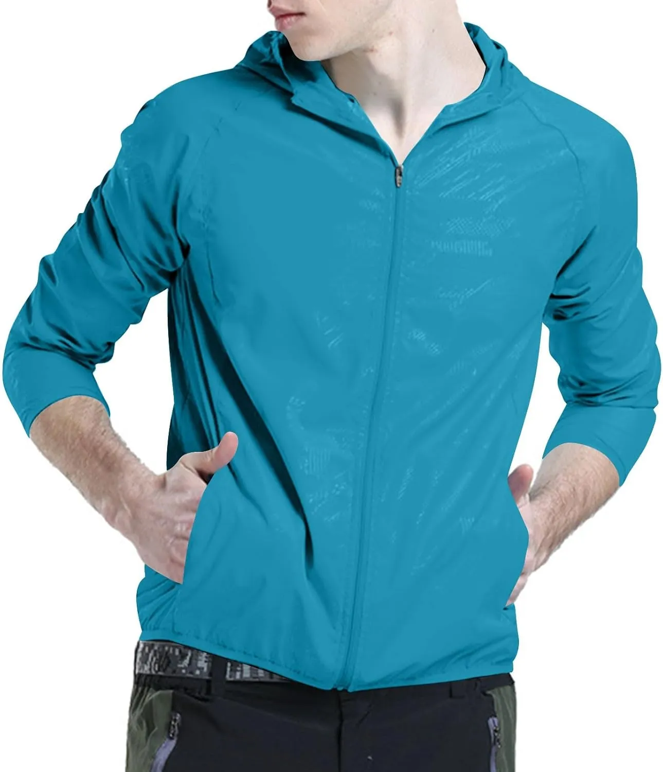 Sun Protection Hoodie SPF Jacket Women & Men Lightweight Full Zip Up Summer UV UPF50  Jackets Family Matching Clothes