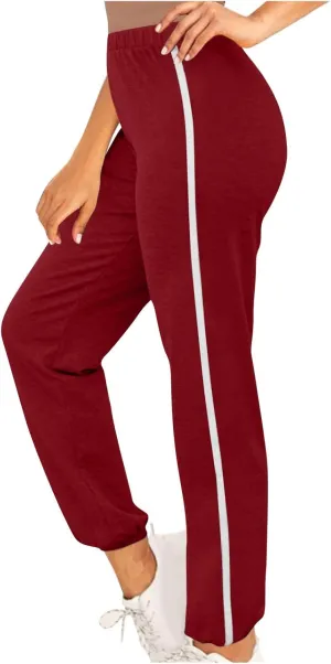 TANGNADE Womens Yoga Sweatpants Wide Leg Lounge Pajamas Pants Workout Comfy Joggers Sweatpants Pants Pockets