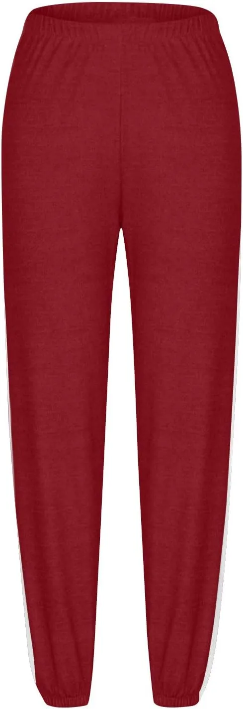 TANGNADE Womens Yoga Sweatpants Wide Leg Lounge Pajamas Pants Workout Comfy Joggers Sweatpants Pants Pockets