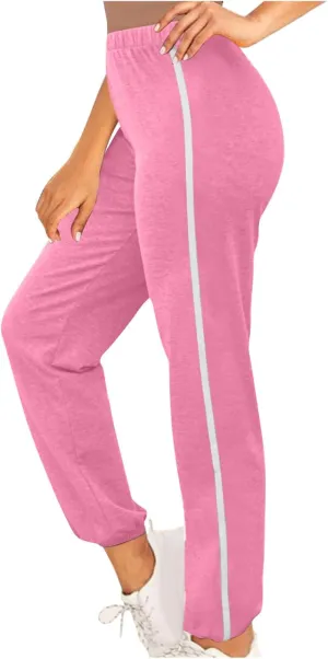 TANGNADE Womens Yoga Sweatpants Wide Leg Lounge Pajamas Pants Workout Comfy Joggers Sweatpants Pants Pockets