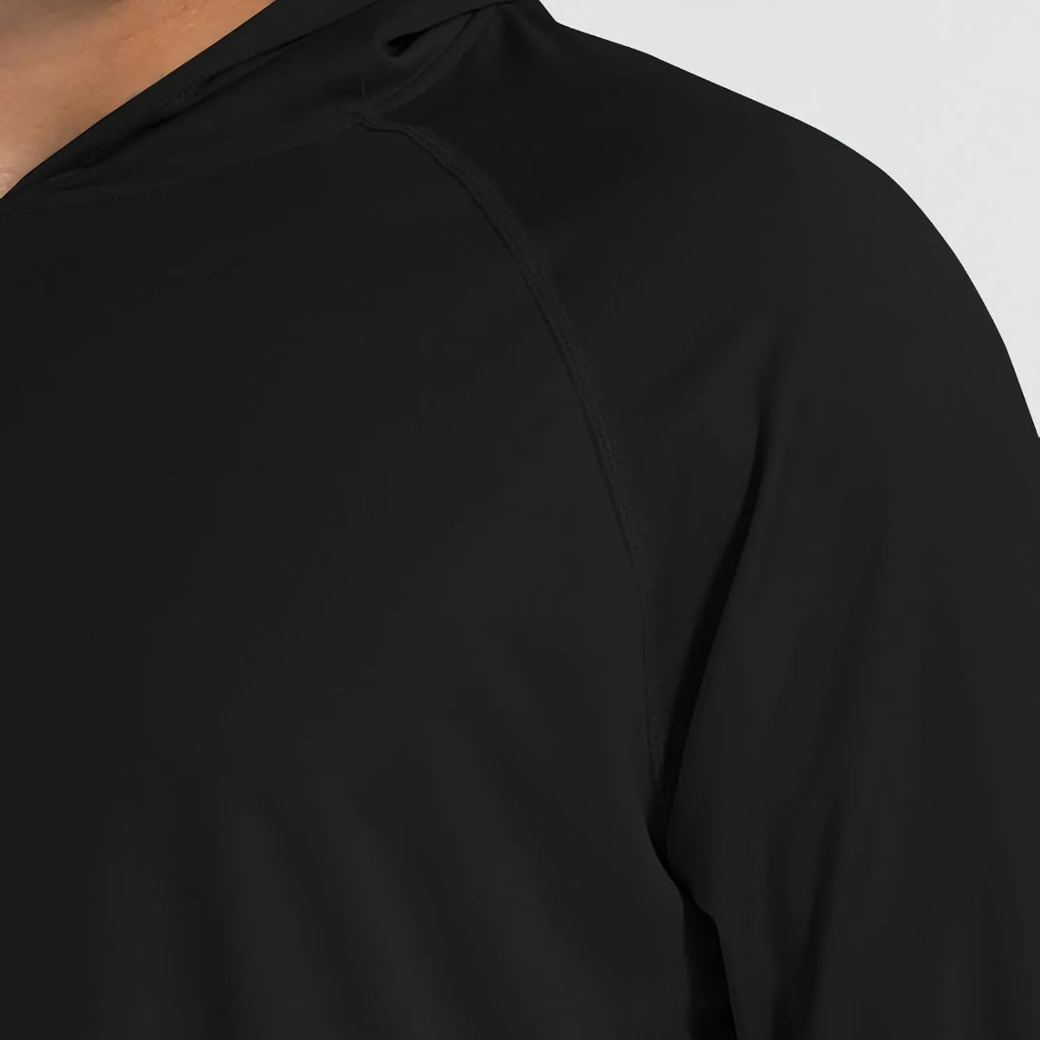 UPF 50  Sun Protection Hoodie For Men Long Sleeve SPF Fishing Hiking Running Rash Guard Shirts Summer Lightweight